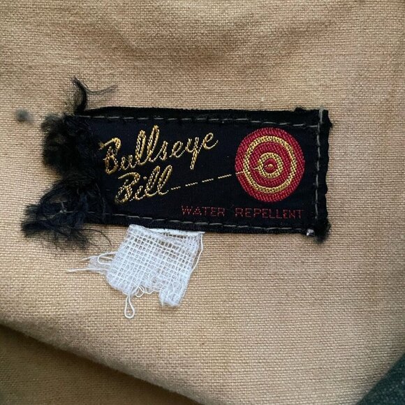 Vintage 1960s Bullseye Bill Mens Hunting Coveralls Sz Large XL Camo Duck Canvas - Picture 13 of 13